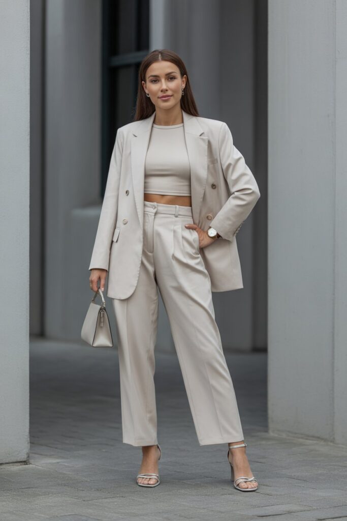 Monochrome Suit Set