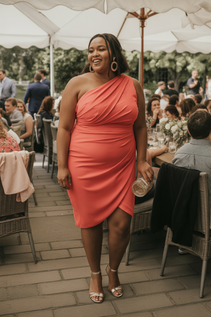 One-Shoulder Dress For Trendy Appeal