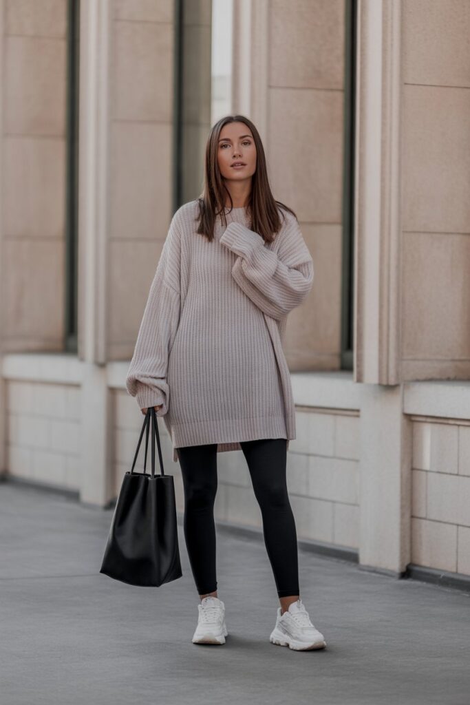 Oversized Sweater + Leggings
