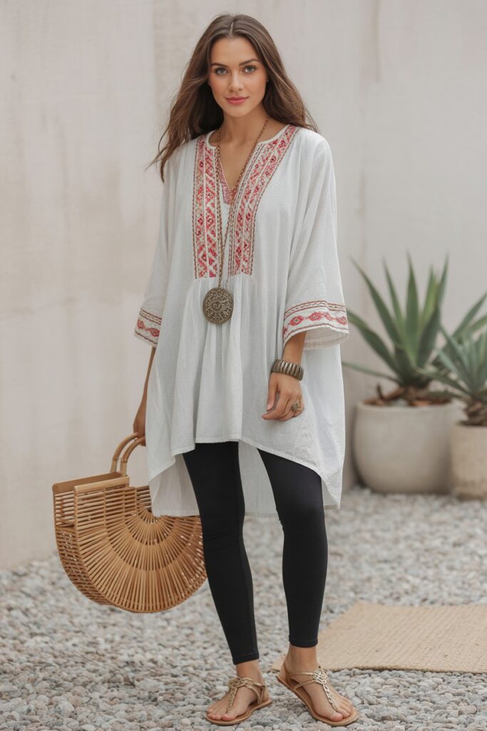 Oversized Tunic + Leggings