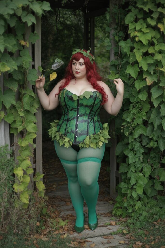 Plus Size Poison Ivy Cosplay
