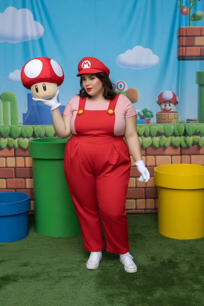 Plus Size Super Mario