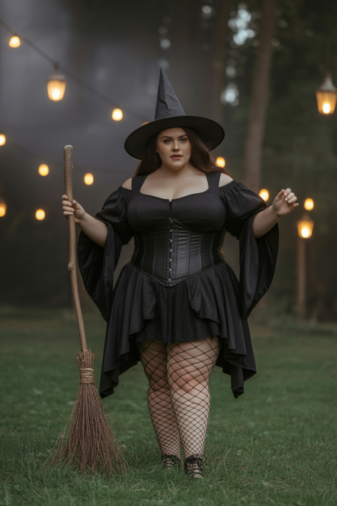 Plus Size Witch Cosplay