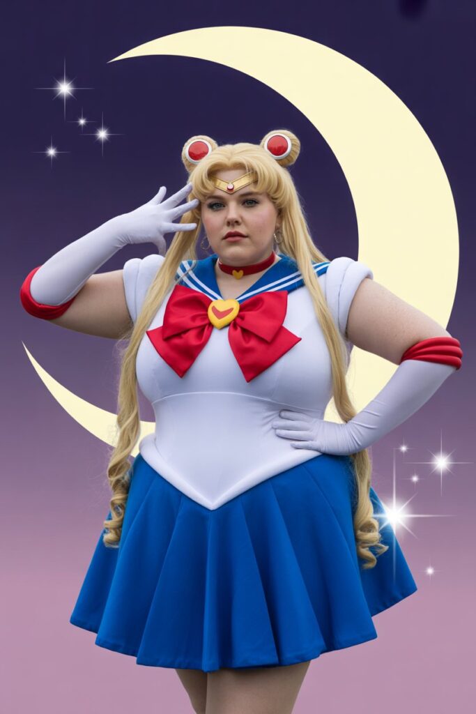 Sailor Moon Cosplay with a Curve-Friendly Twist