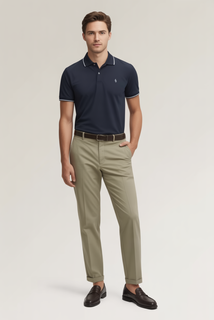 Smart Polo Shirt + Chinos