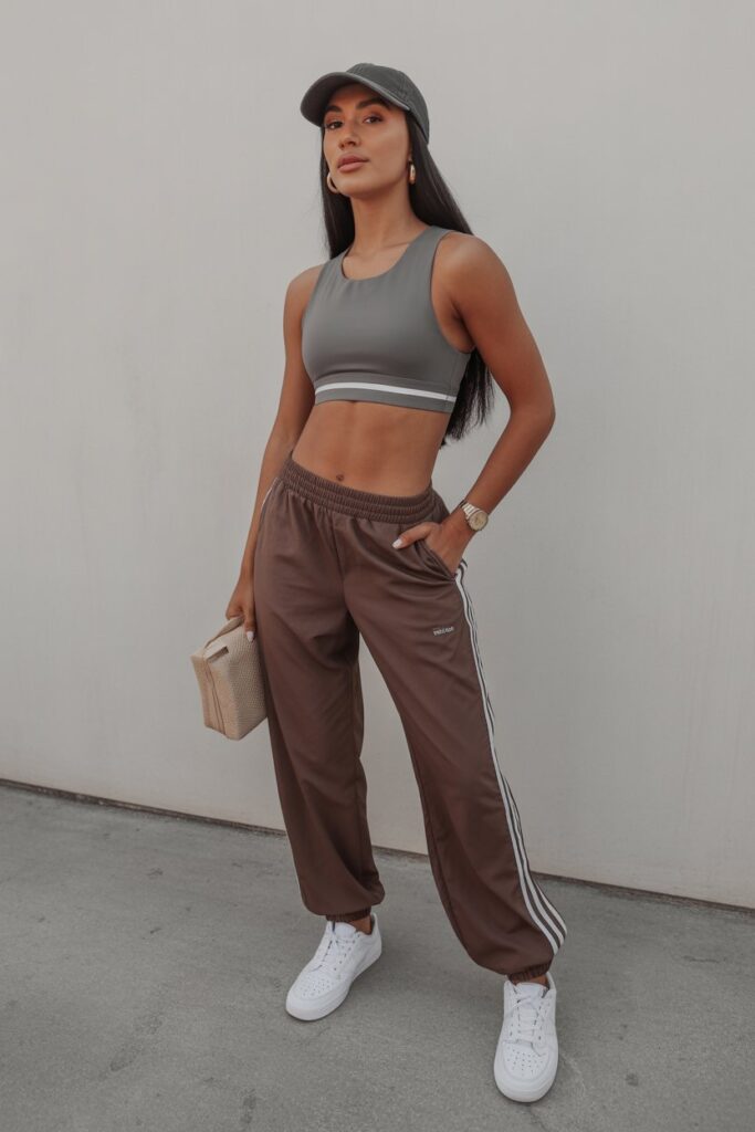Sports Bra + Track Pants