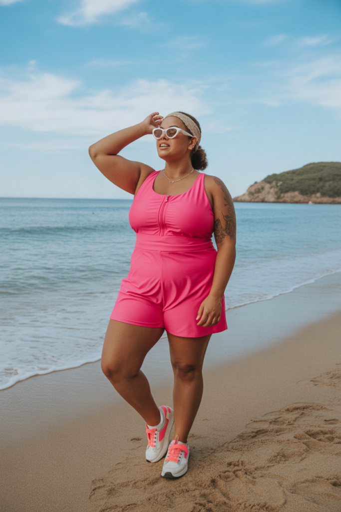 Swim Romper For Active Days