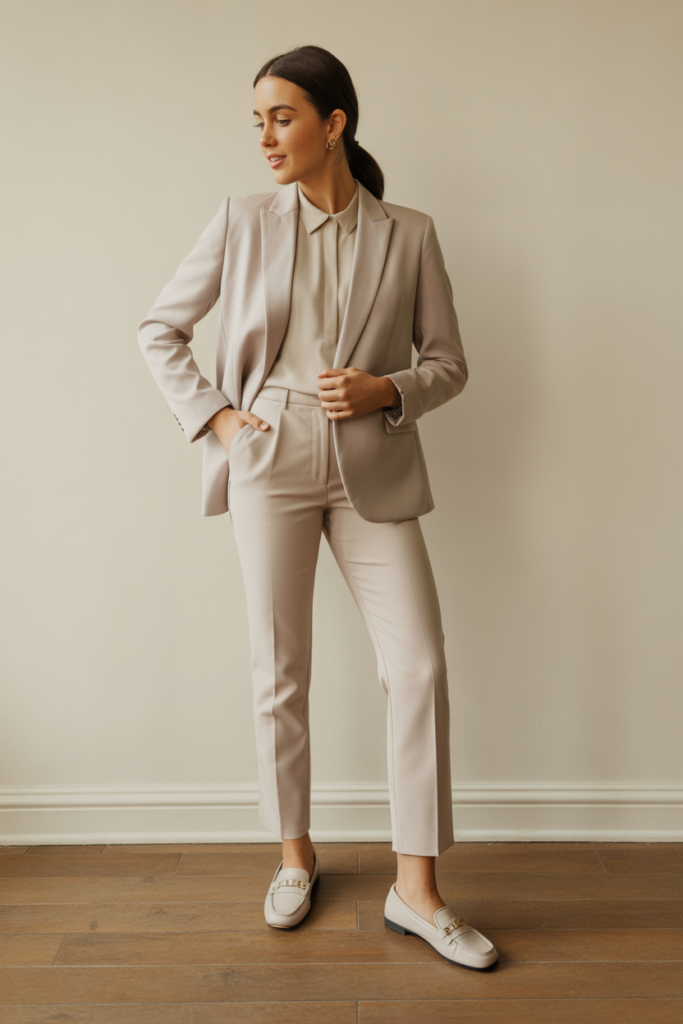 Tailored Blazer + Slim Pants