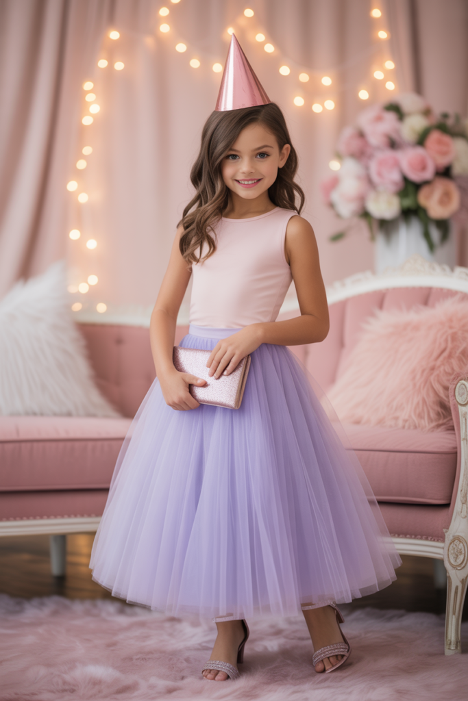 Tulle Skirt + Fitted Top