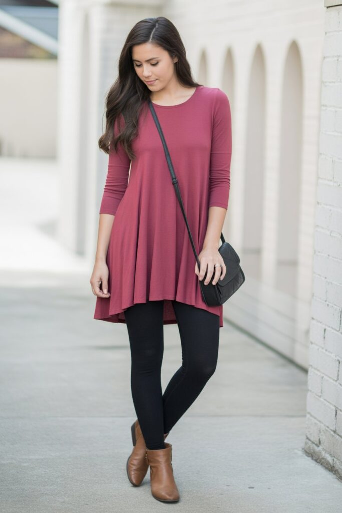 Tunic Dress + Leggings
