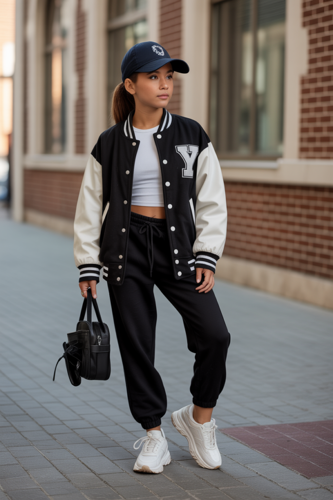 Varsity Jacket + Joggers