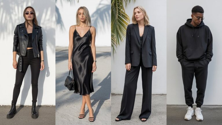 all black outfits