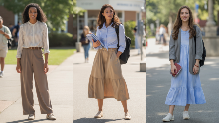 25 Modest Back to School Outfits for a Stylish Yet Comfortable Semester