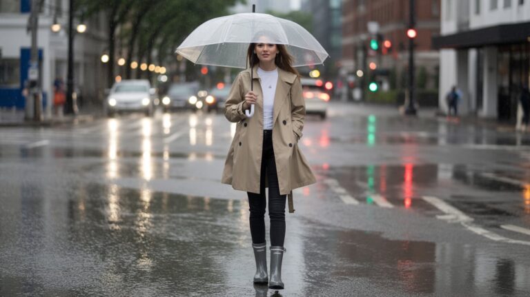 rainy day outfit ideas