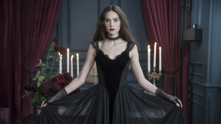 25 Romantic Goth Outfits to Inspire Your Darkly Elegant Style