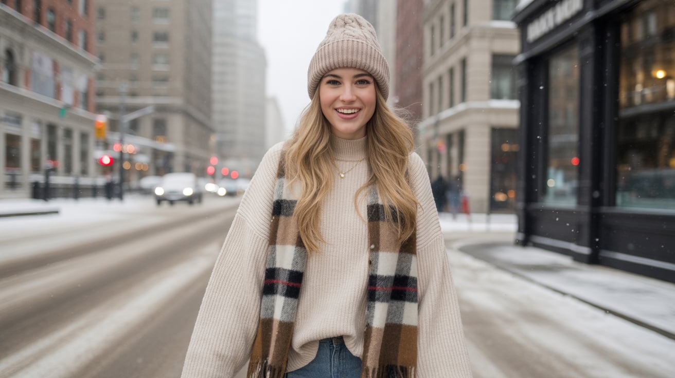 a cute winter outfit​